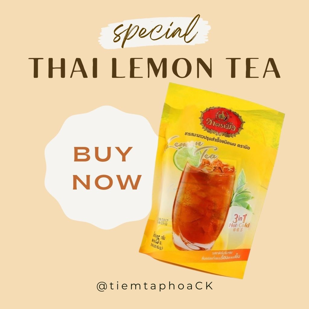 Trà chanh ChaTraMue Thái Lan bịch 100g