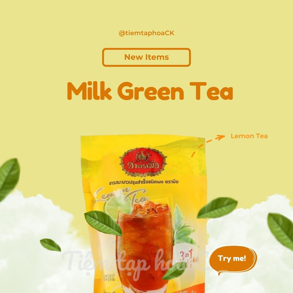 Trà chanh ChaTraMue Thái Lan bịch 100g