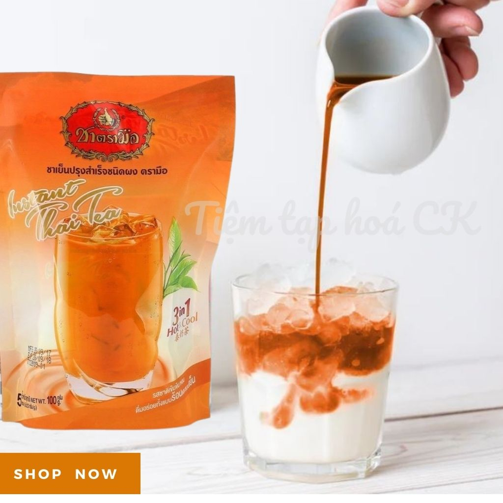 Trà sữa thái ChaTraMue Thái Lan bịch 100g
