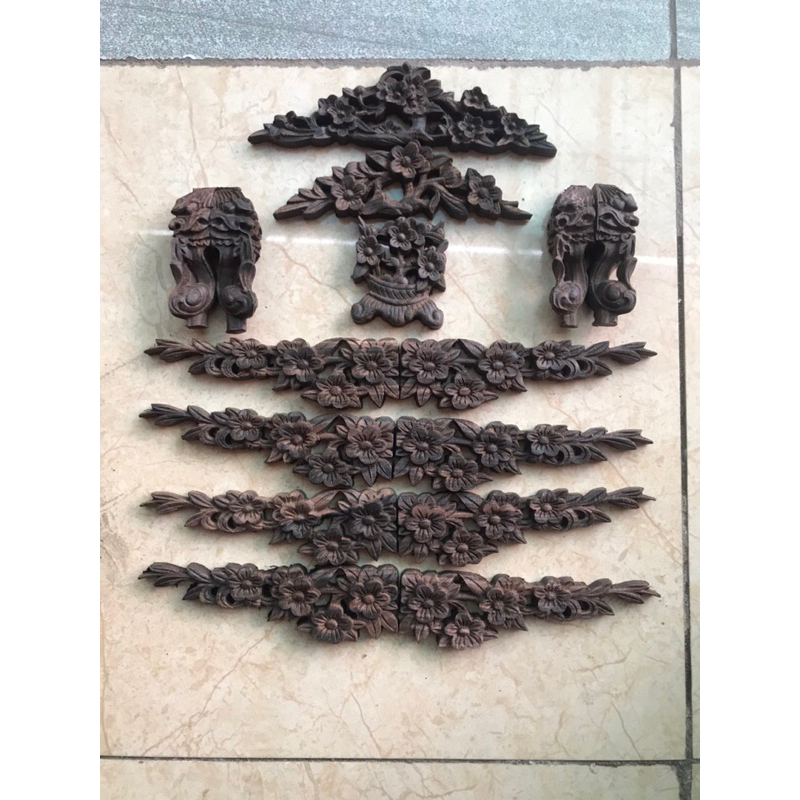 Bộ mai mun 15 chi tiết, chi tiết đục mai lồng chim