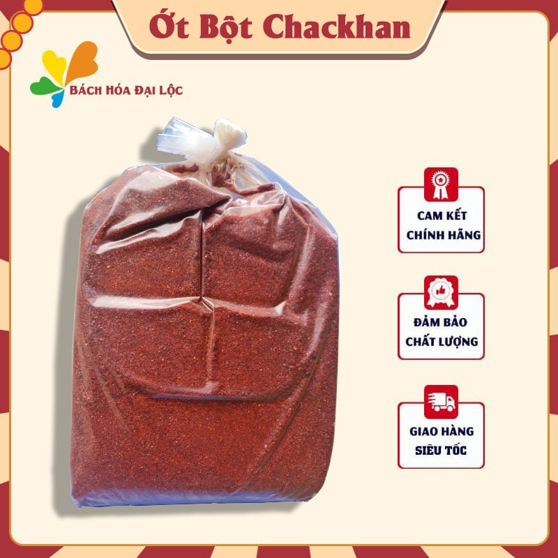 Ớt Bột Vảy Cánh Hàn Quốc Làm Kim Chi CHACKHAN - Bột ớt túi 10 kg