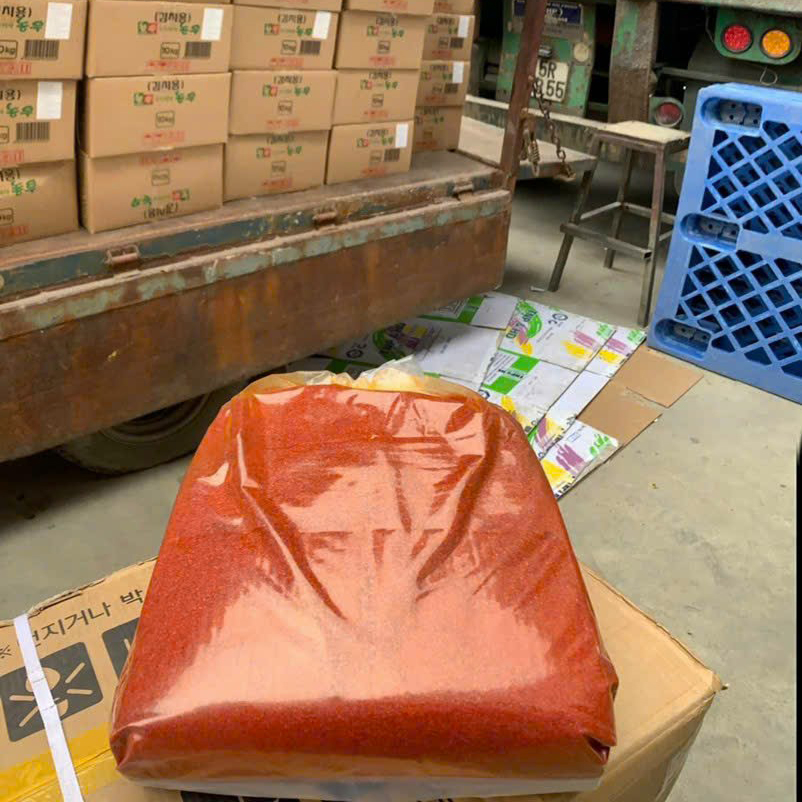 Ớt Bột Vảy Cánh Hàn Quốc Làm Kim Chi CHACKHAN - Bột ớt túi 10 kg