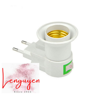 ĐUÔI ĐÈN CÓ CÔNG TẮC, PHÍCH CẮM KO DÂY