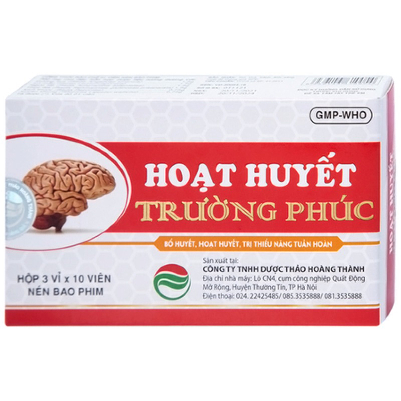 Hoạt Huyết Trường Phúc