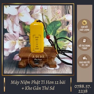 Combo 10 máy Niệm Phật Mini Gắn Thẻ + Cốc Sạc