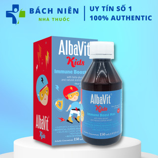 Siro tăng đề kháng Albavit Kids Immune Boost Max - Siro tăng đề kháng cho bé Albavit Ba Lan