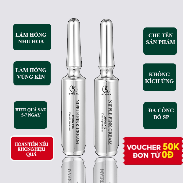 Làm Hồng Nhũ Hoa Lypink X10 - Kem Dưỡng Hồng Vùng Kín Nipple Pink