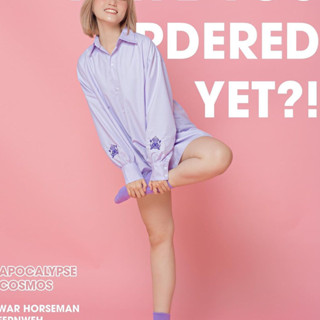 FW.GOODS - Horseman Purple Long Sleeve Shirt - Áo sơ mi Kỵ Sĩ