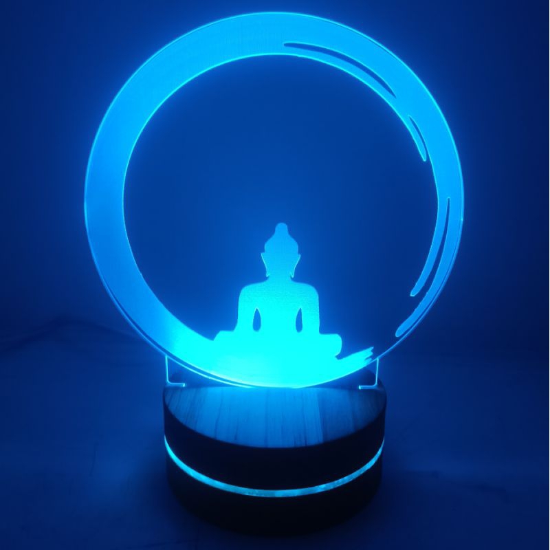 Đèn 3D Led - Thiền