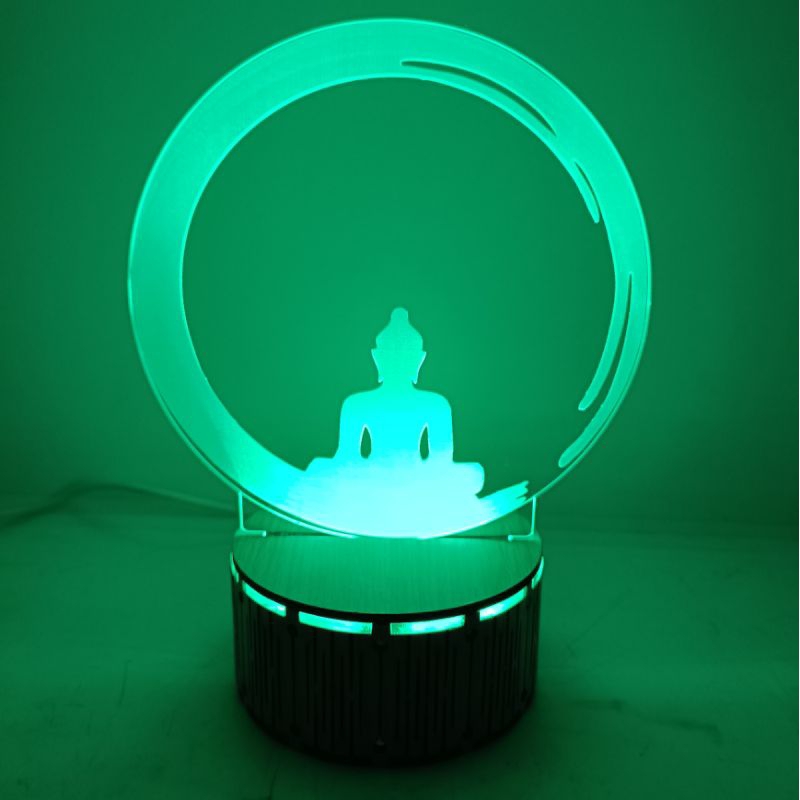 Đèn 3D Led - Thiền