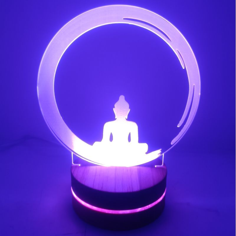 Đèn 3D Led - Thiền