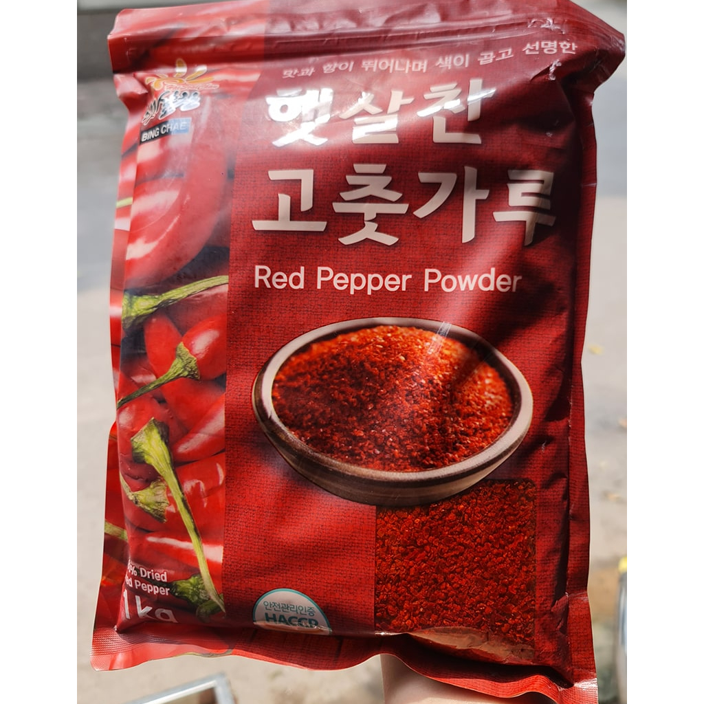 Bột ớt làm kim chi chuẩn Hàn - Ớt bột Vảy Bing Chae