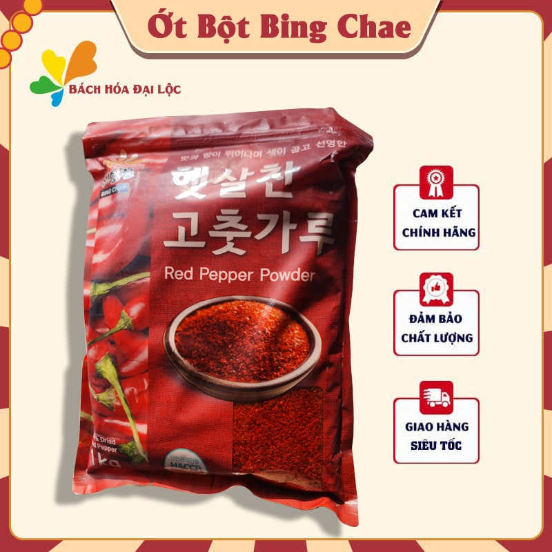 Bột ớt làm kim chi chuẩn Hàn - Ớt bột Vảy Bing Chae