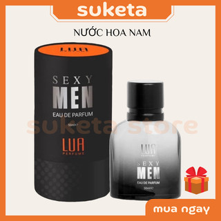  nước hoa nam thơm lâu chính hãng mini giá rẻ nc hoa nam quyến rủ tự tin Sexy Men 50ml Lua Perfume hiện đại phóng khoáng 