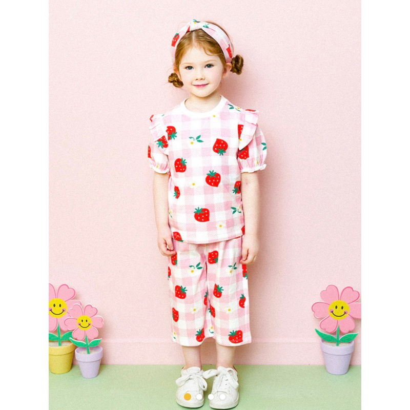 Bộ hè thu Hejimini cho bé gái xuất Hàn dư xịn