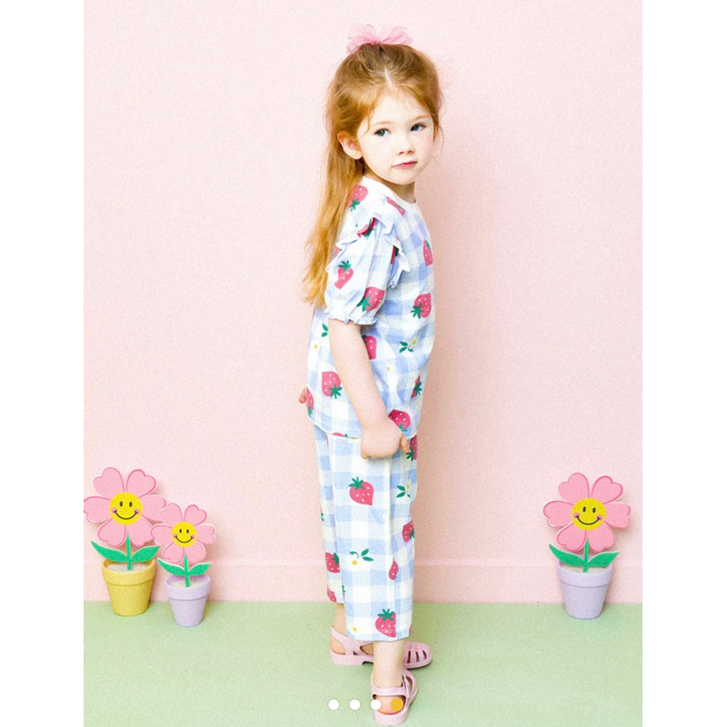 Bộ hè thu Hejimini cho bé gái xuất Hàn dư xịn