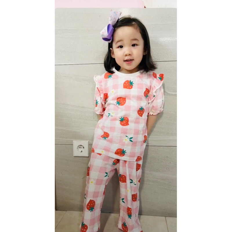 Bộ hè thu Hejimini cho bé gái xuất Hàn dư xịn