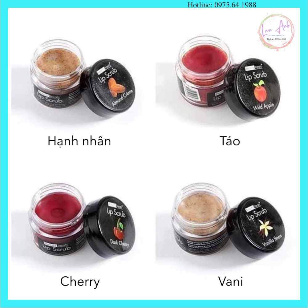 Tẩy tế bào chết môi Beauty Treats Lip Scrub