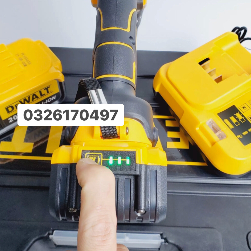 Máy khoan pin dewalt 20v,máy khoan cầm tay đầu auto lock thép 13mm bảo hành 12 tháng.