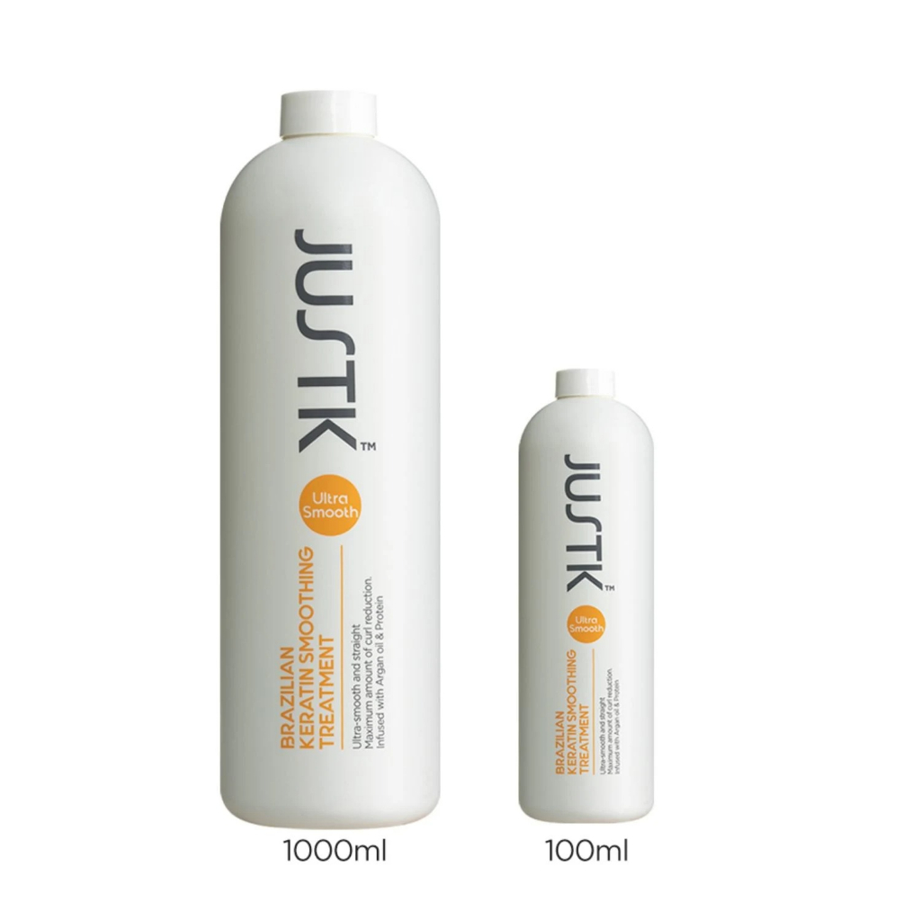 Phục hồi tóc, làm thẳng tóc JUSTK Brazilian Keratin Smoothing Treatment 1000ml