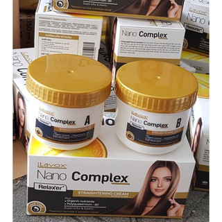 Thuốc duỗi tóc lavox nano complex 150mlx2 tại nhà - kvtd052 mpsd