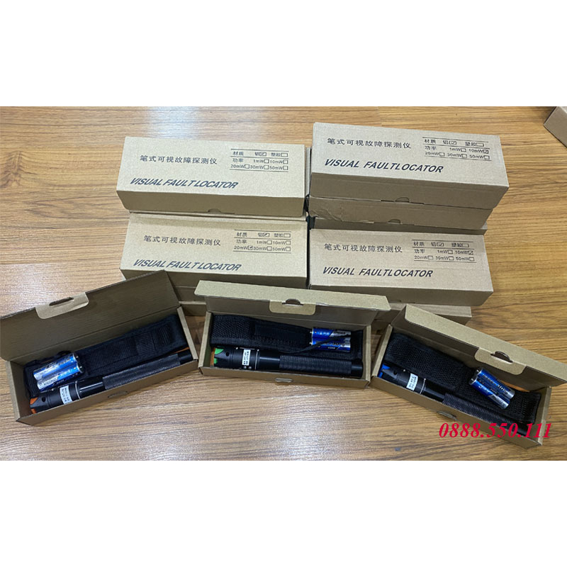 Bút soi quang 10km chuyên dùng để dò lỗi sợi cáp quang