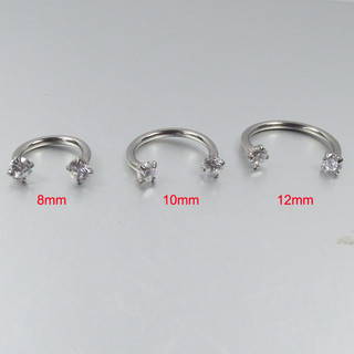 khuyên chữ U đá trấu