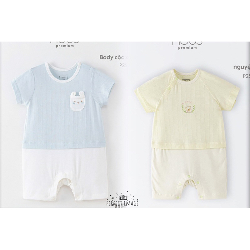 BỘ BODY CỘC, vải thoáng mát, thấm hút mồ hôi, size cho bé từ 3-6m đến 12-18m