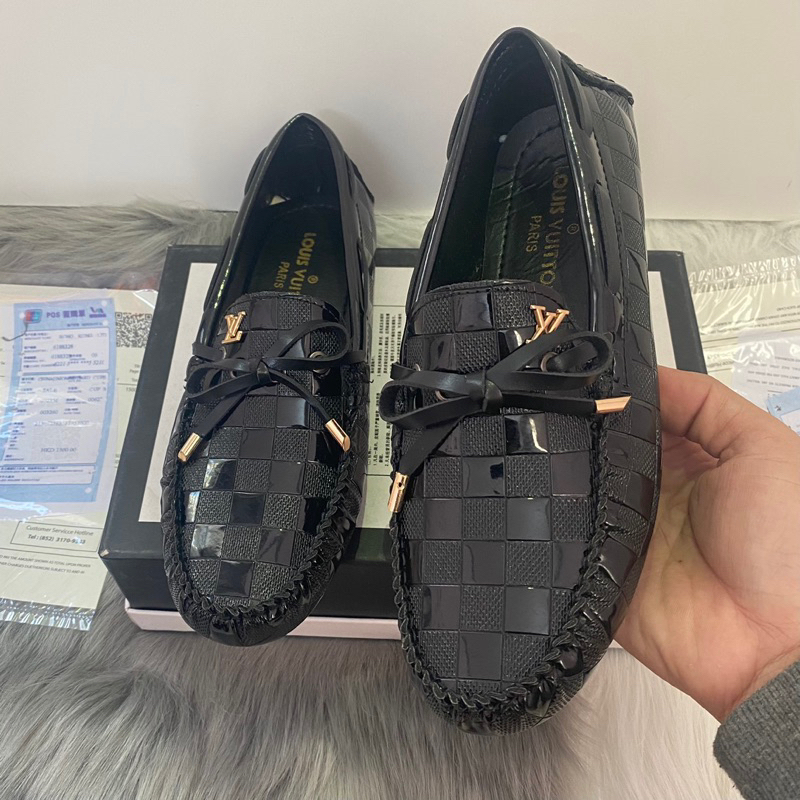 Giầy lười Da bóng