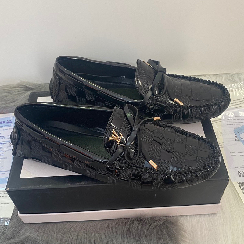 Giầy lười Da bóng