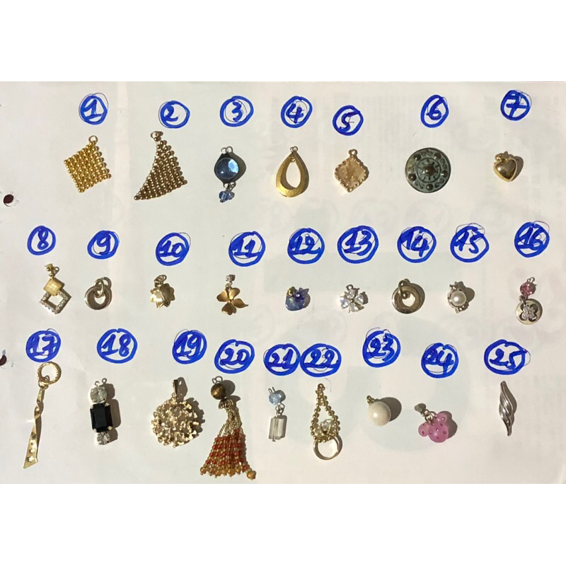 Trang sức si nhật. MẶT DÂY CHUYỀN ĐỒNG GIÁ 10K ms D6