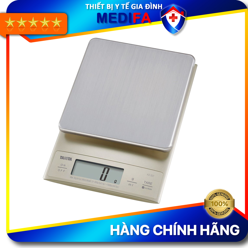 Cân tiểu ly Tanita - Cân nhà bếp chính xác đo được cả chất lỏng, xuất xứ Nhật Bản (KD-192 và KD-321)