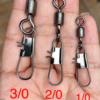 (SET 10 CÁI) KHOÁ (MANÍ) CÂU CÁ KHÍA INTERLOCK