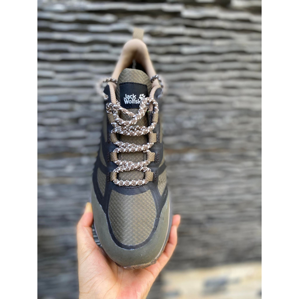 Giày leo núi đi bộ đường dài Jack wolfskin Terravoji Texapore cổ thấp chống nước