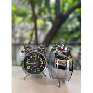 Đồng hồ báo thức inox