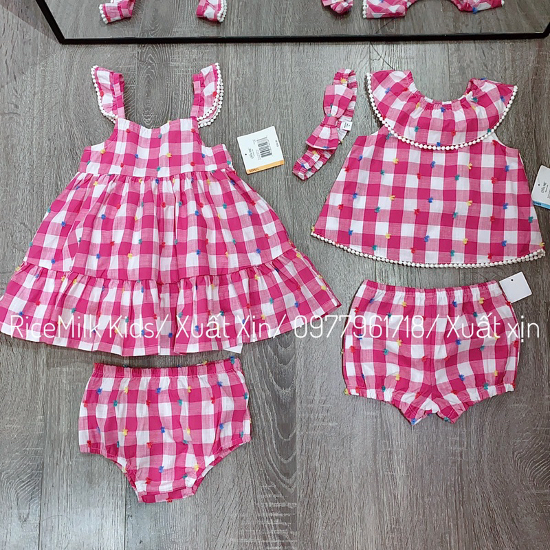 Bộ cộc hè littleme xuất dư xịn
