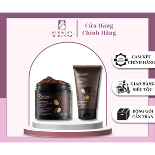 Tẩy tế bào da chết mặt và body the cocoon cà phê đắk lắk