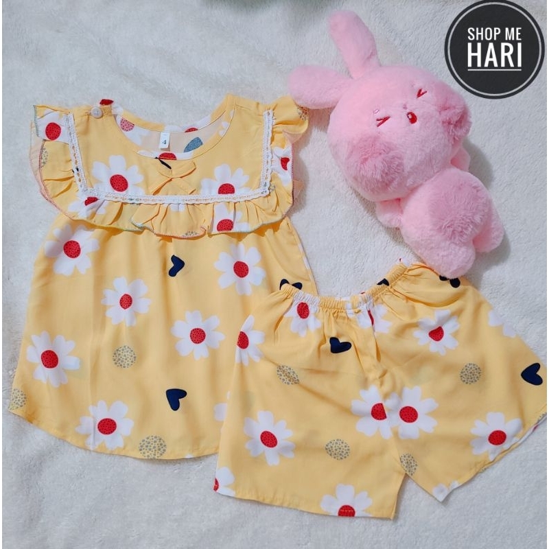 Bộ tole đùi bèo vuông