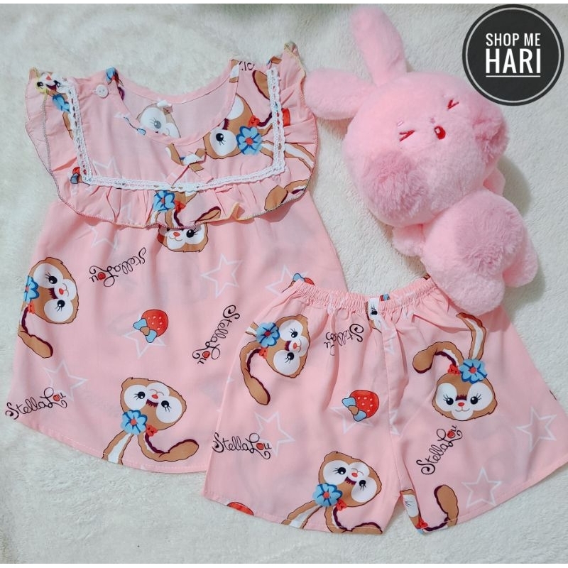 Bộ tole đùi bèo vuông