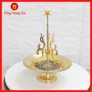 Đĩa, khay cắm hương vòng bằng đồng