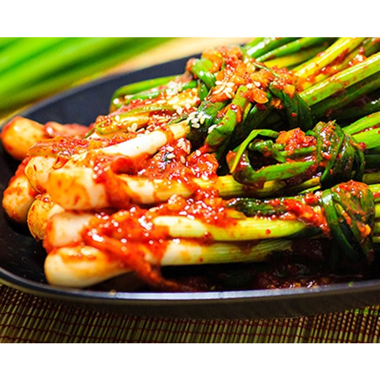 Kimchi Hành Lá cực giòn ngon đậm vị