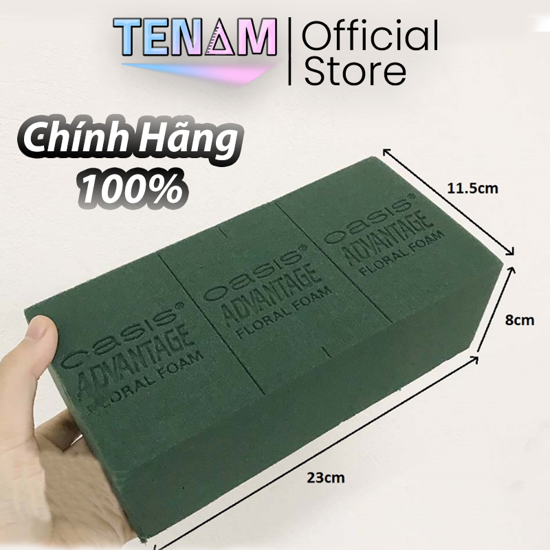 Xốp Xanh Bọt Biển Cắm Hoa Trang Trí OASIS - Chuyên Dùng Để Trang Trí - Cắm Hoa Tươi - Hoa Khô - Hoa Sáp 🌼🌻