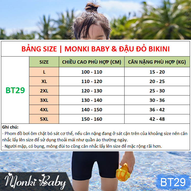 Đồ bơi đôi cho mẹ và bé gái, dáng liền thân quần short đùi khoẻ đẹp, có kèm chân váy rời nữ tính, bộ bơi mẹ con | BT29