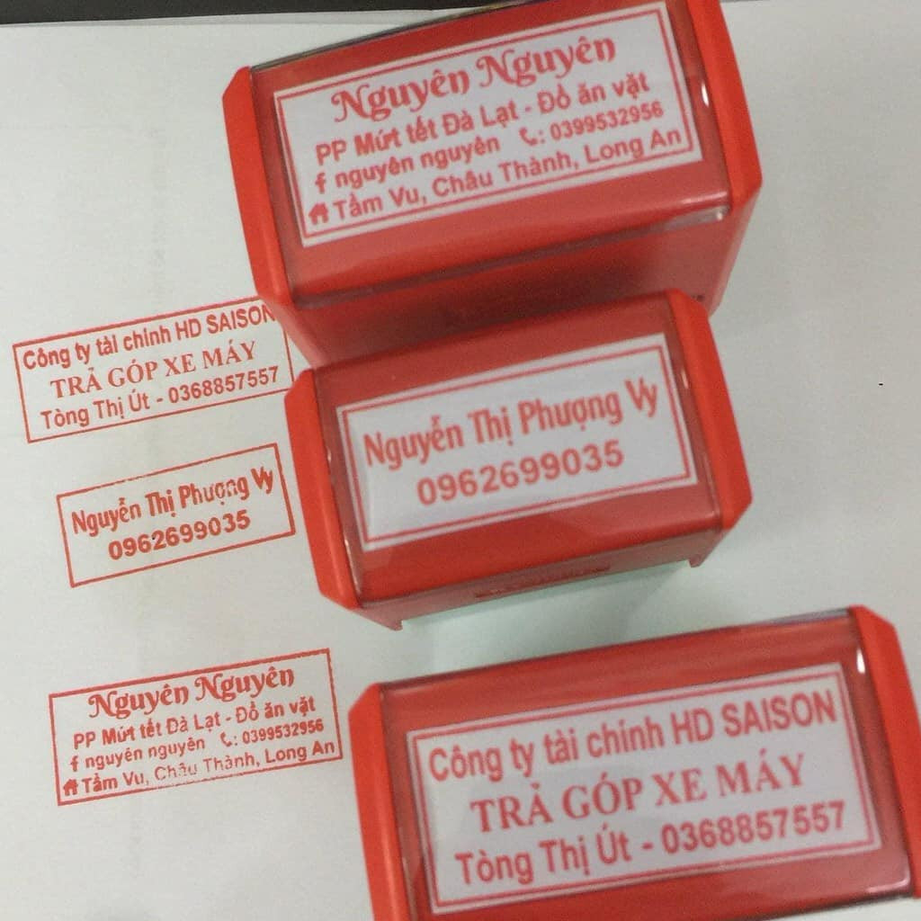 Con dấu vuông công ty, mã số thuế con dấu theo yêu cầu