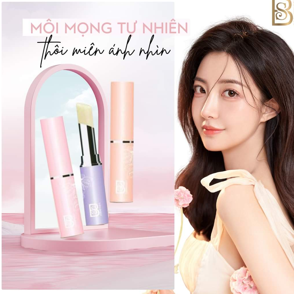 Son môi, (son dưỡng môi tinh chất saffron nhụy hoa nghệ tây - Saffron Lip Balm)