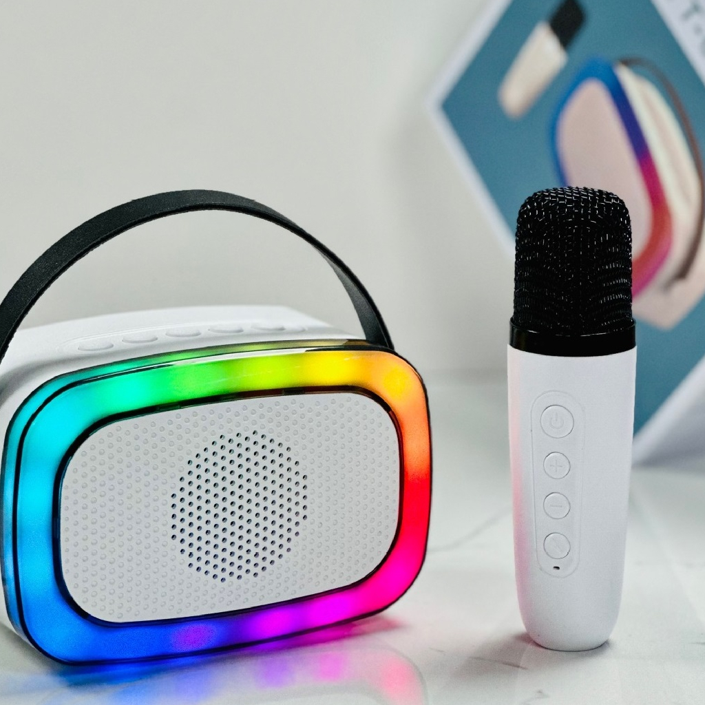 Loa bluetooth mini karaoke kèm mic TT-031 Không dây, kèm 01 mic hát công suất 10W - Bảo hành chính hãng 06 Tháng
