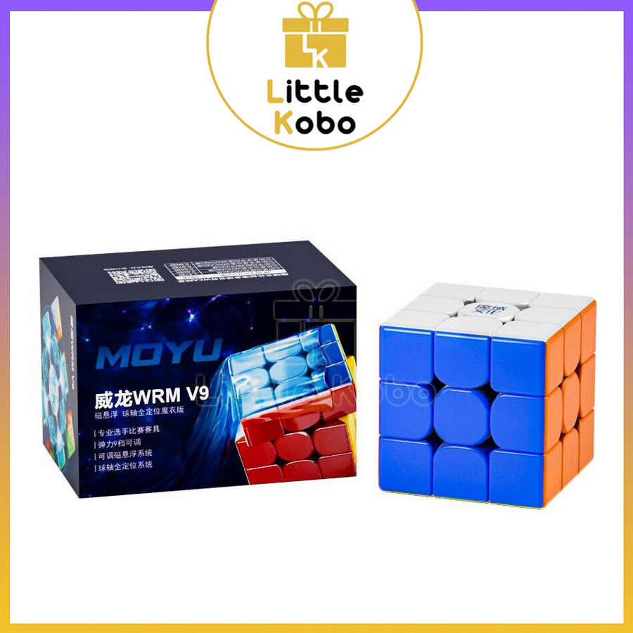 Rubik 3x3 MoYu WeiLong WRM V9 3x3 Rubic WeiLong WR M V9 Cao Cấp Có Nam Châm Magnetic Maglev Ballcore UV Đồ Chơi Trí Tuệ