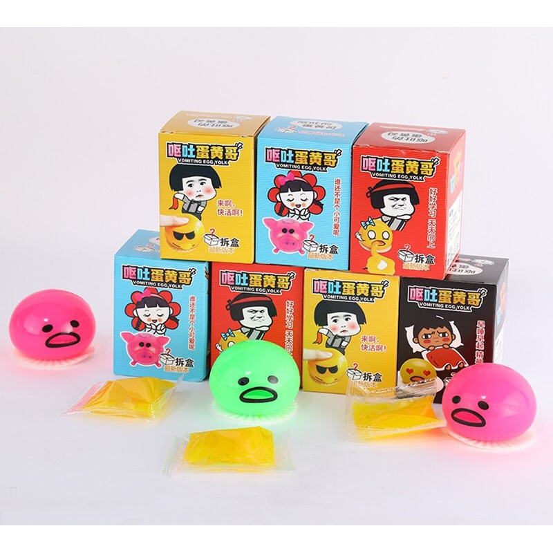 Slime Trứng Lười Gudetama Bóp Giảm Stress