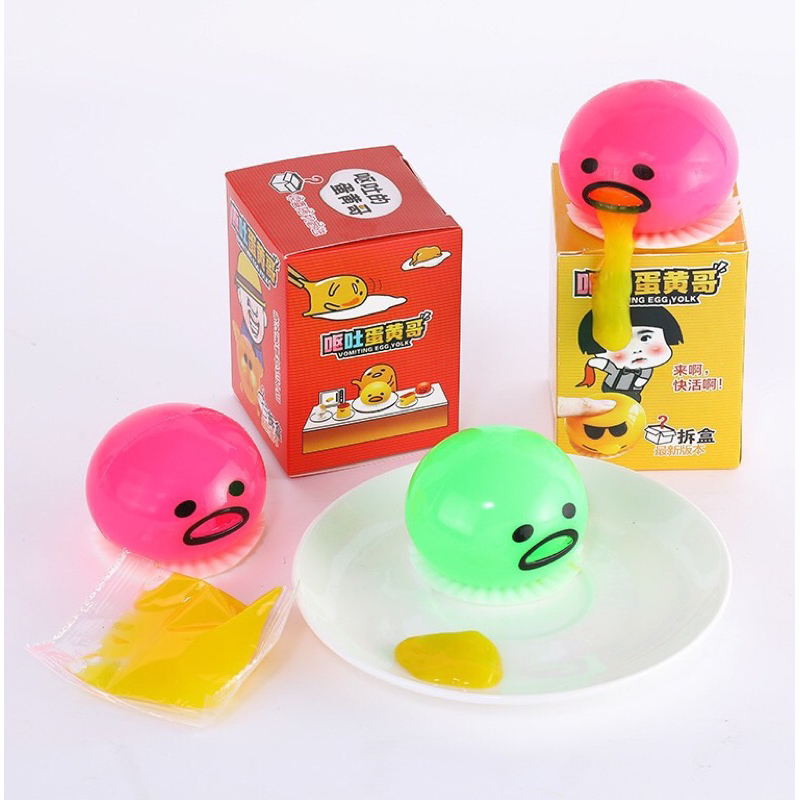 Slime Trứng Lười Gudetama Bóp Giảm Stress
