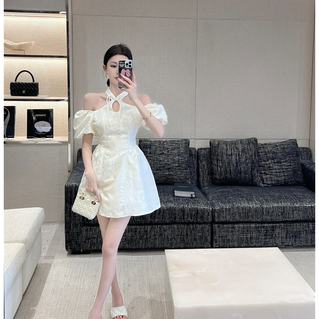 Váy nữ dài. Váy midi dáng dài.